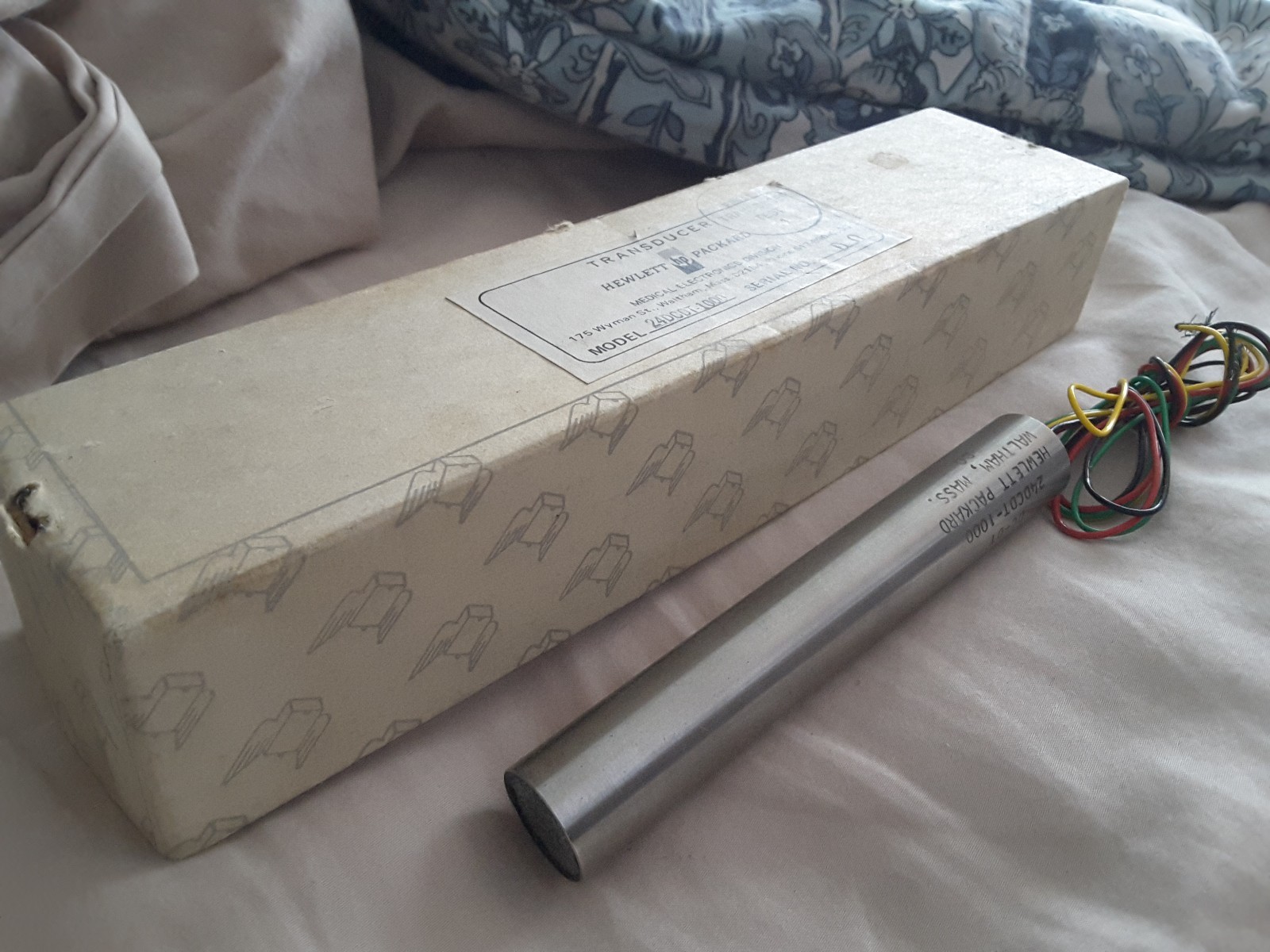  Hewlett Packard 24DCDT-1000 Pressure Transducer New NIB SALE NEW RARE $249