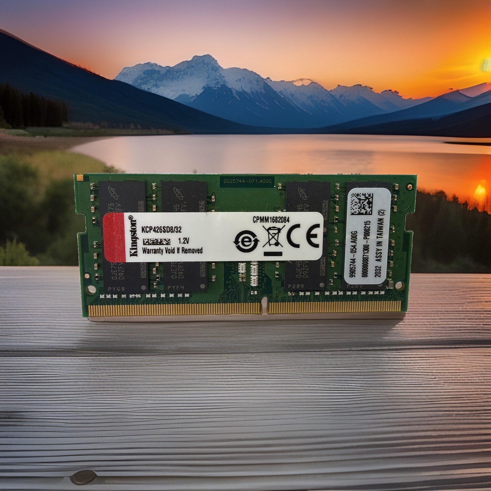 Kingston 32GB DDR4 2666MHz Laptop RAM SODIMM PC4-21300 KCP426SD8/32