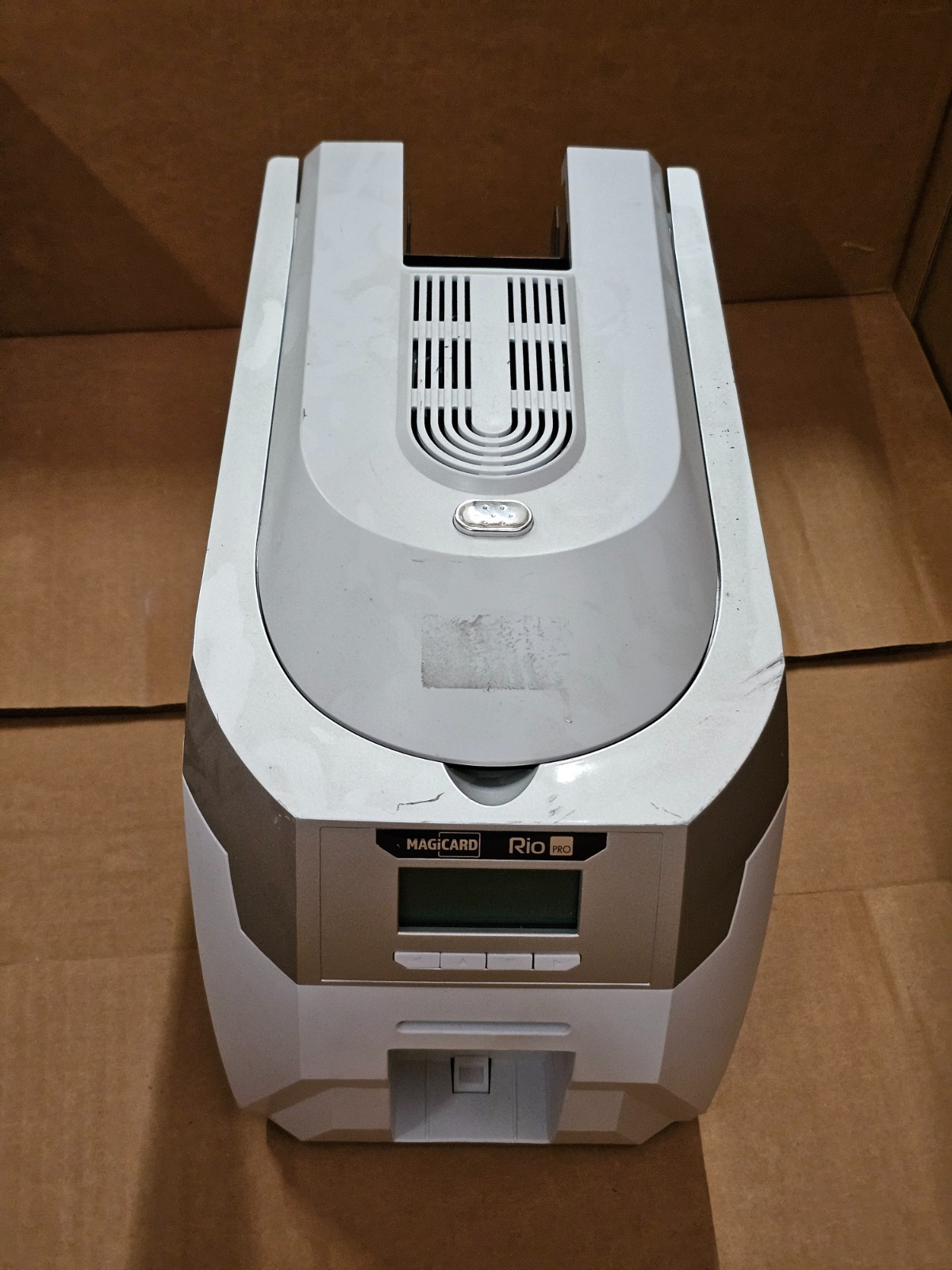 Magicard RIO PRO STD DUO Color ID Card Printer (3625-0021). 22600 Cards Printed