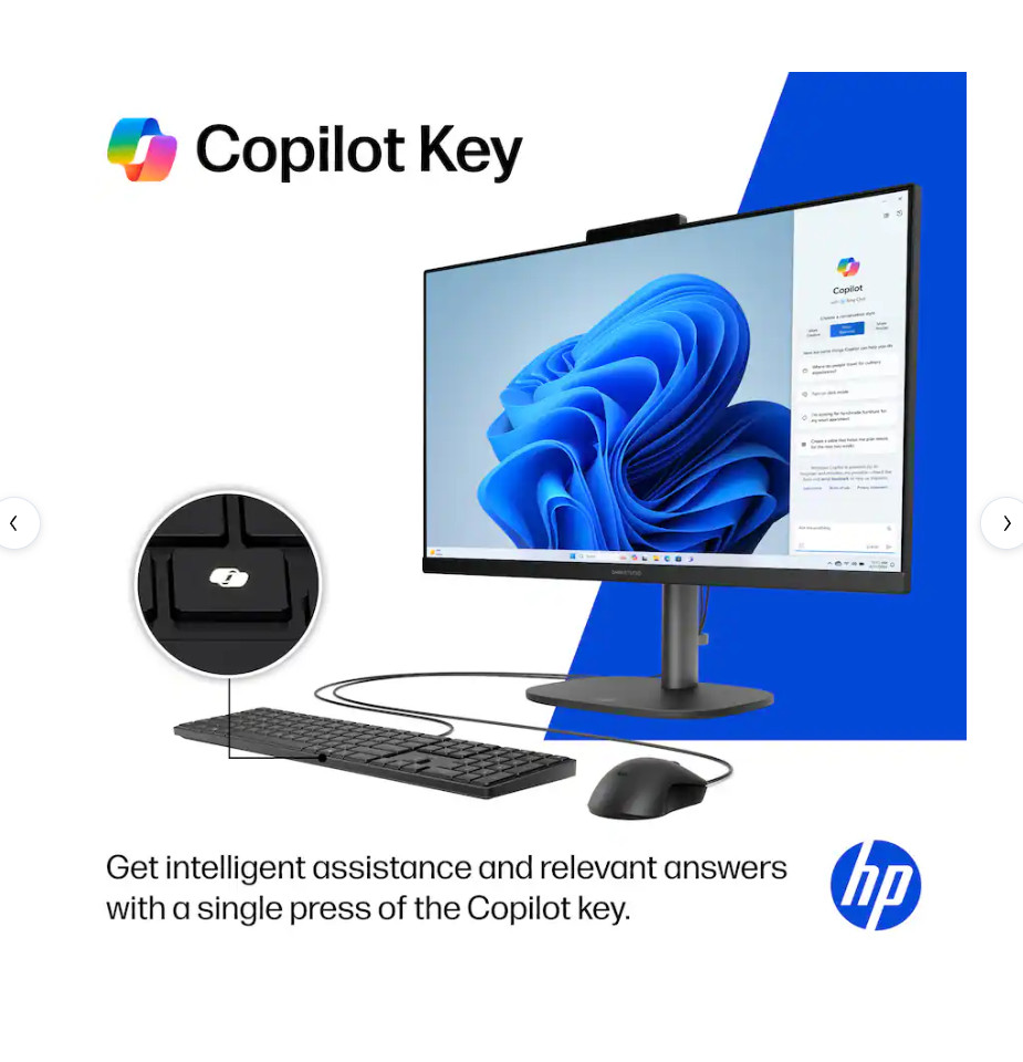 HP OmniStudio 23.8" All-in-One Desktop | AMD Ryzen 3 | 8GB RAM | 512GB SSD (Like