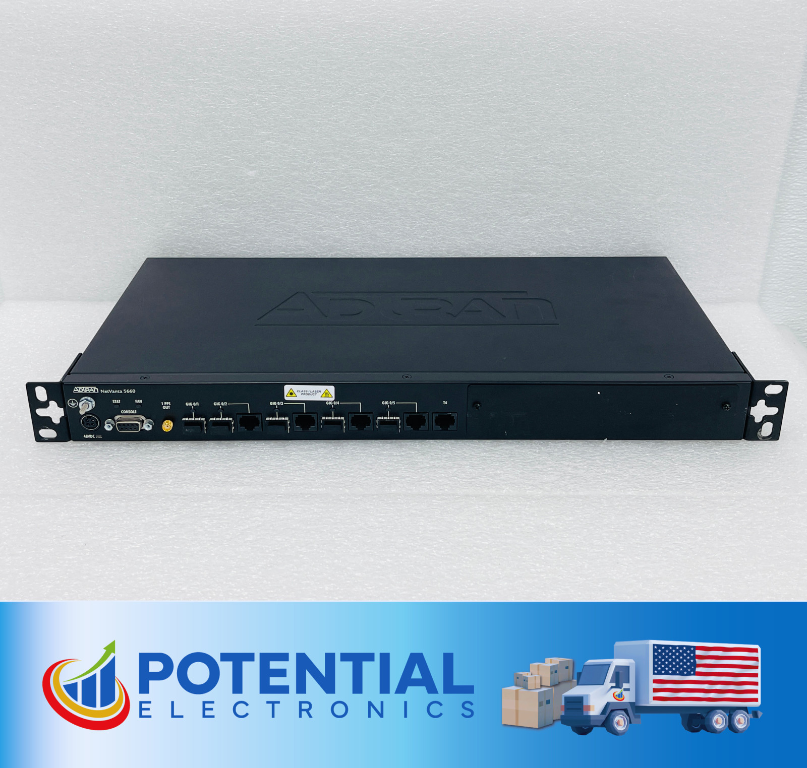 ADTRAN NetVanta 5660 Gigabit Access Router (No Power Adapter)