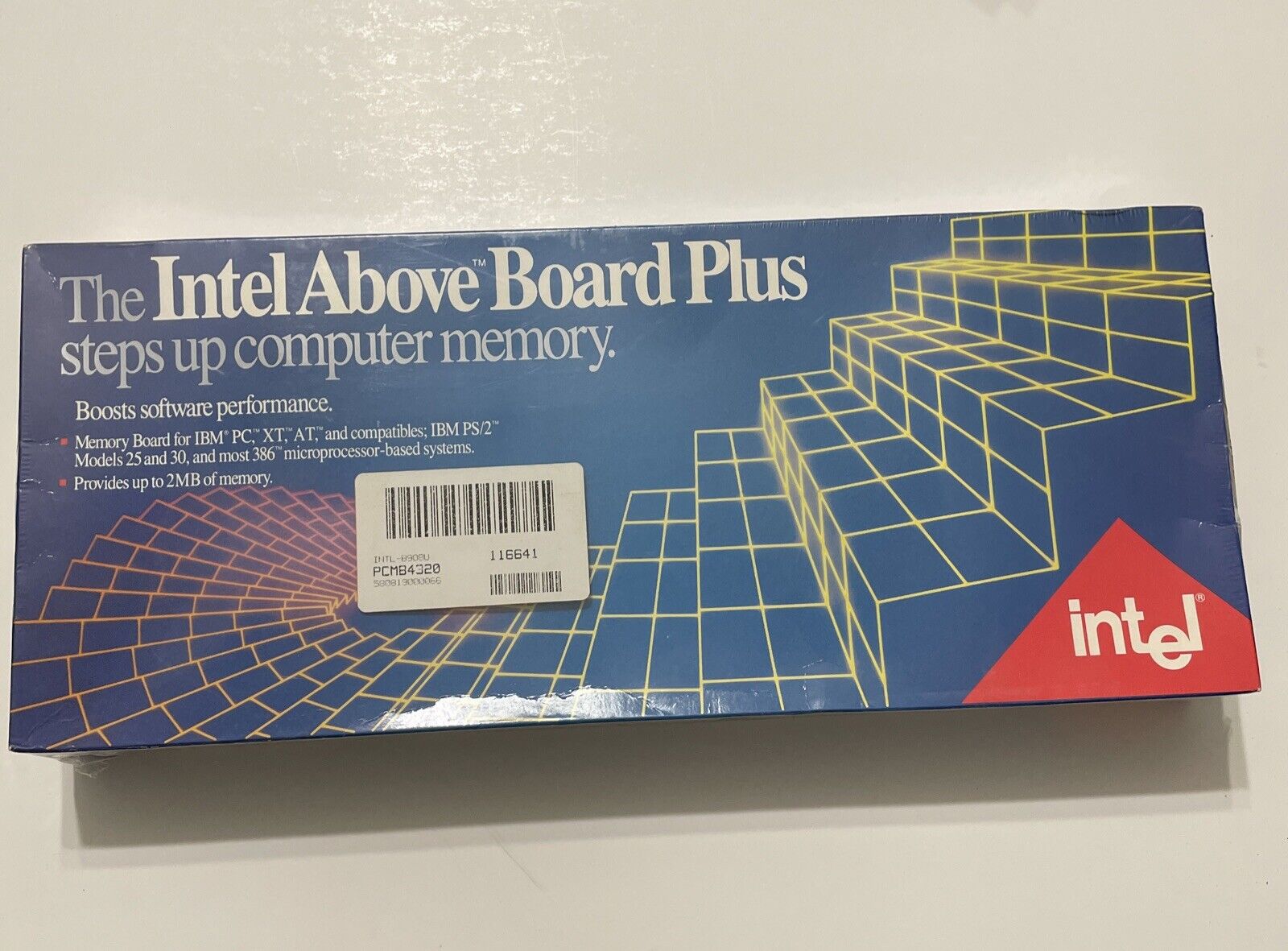 Vintage Intel Above Board Plus Memory Expansion Board 512K NOS