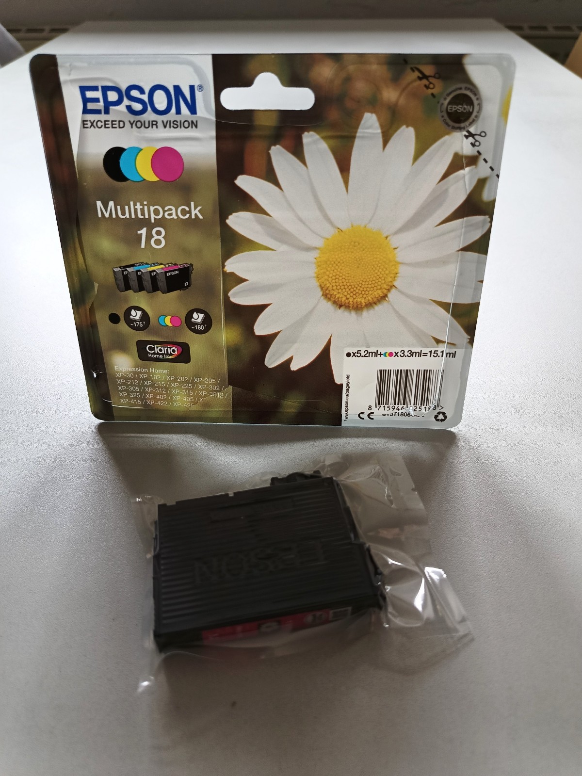 Epson 18 Magenta Ink Cartridge