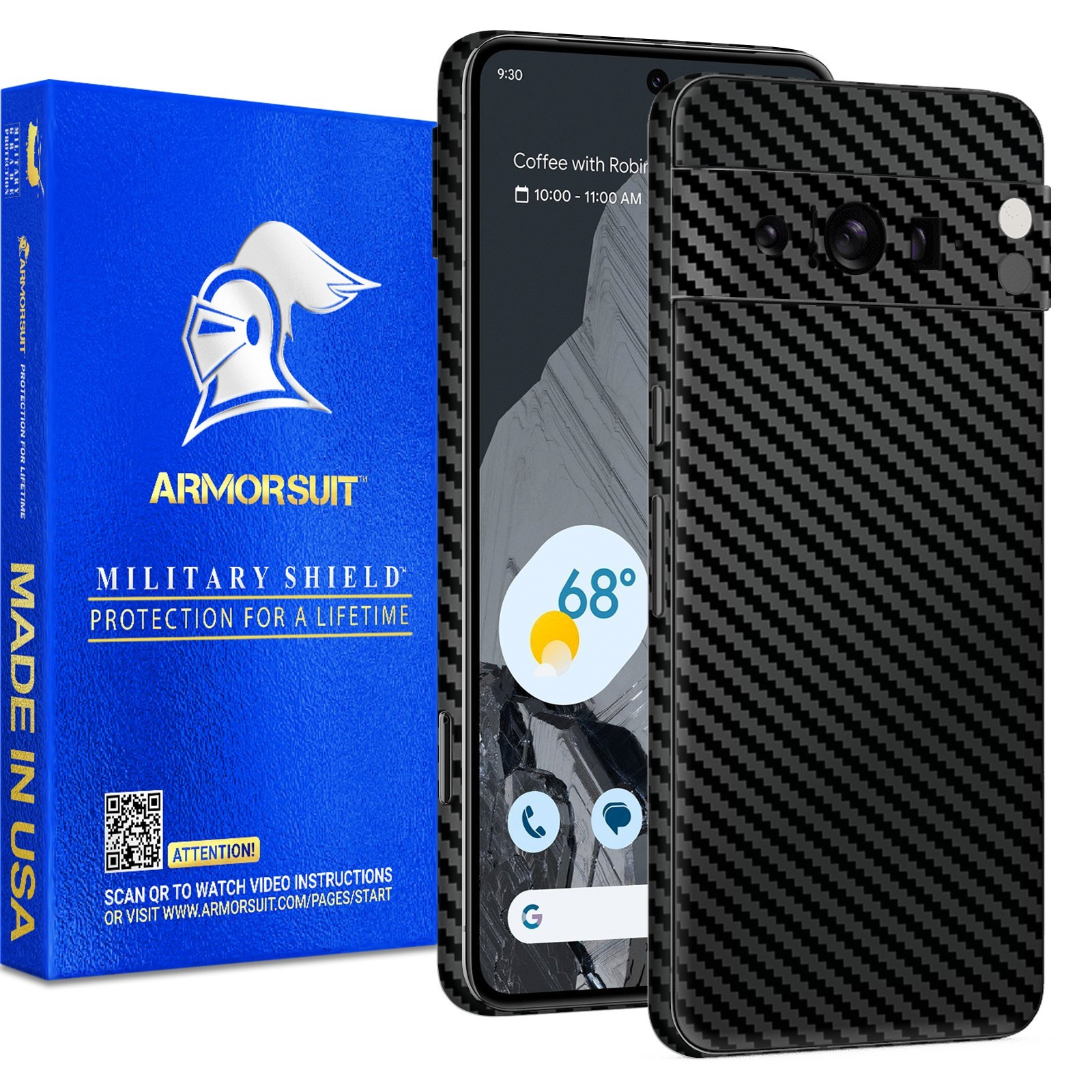 Armorsuit Vinyl Skin Wrap for Google Pixel 8 PRO (2023) - Full Wrap