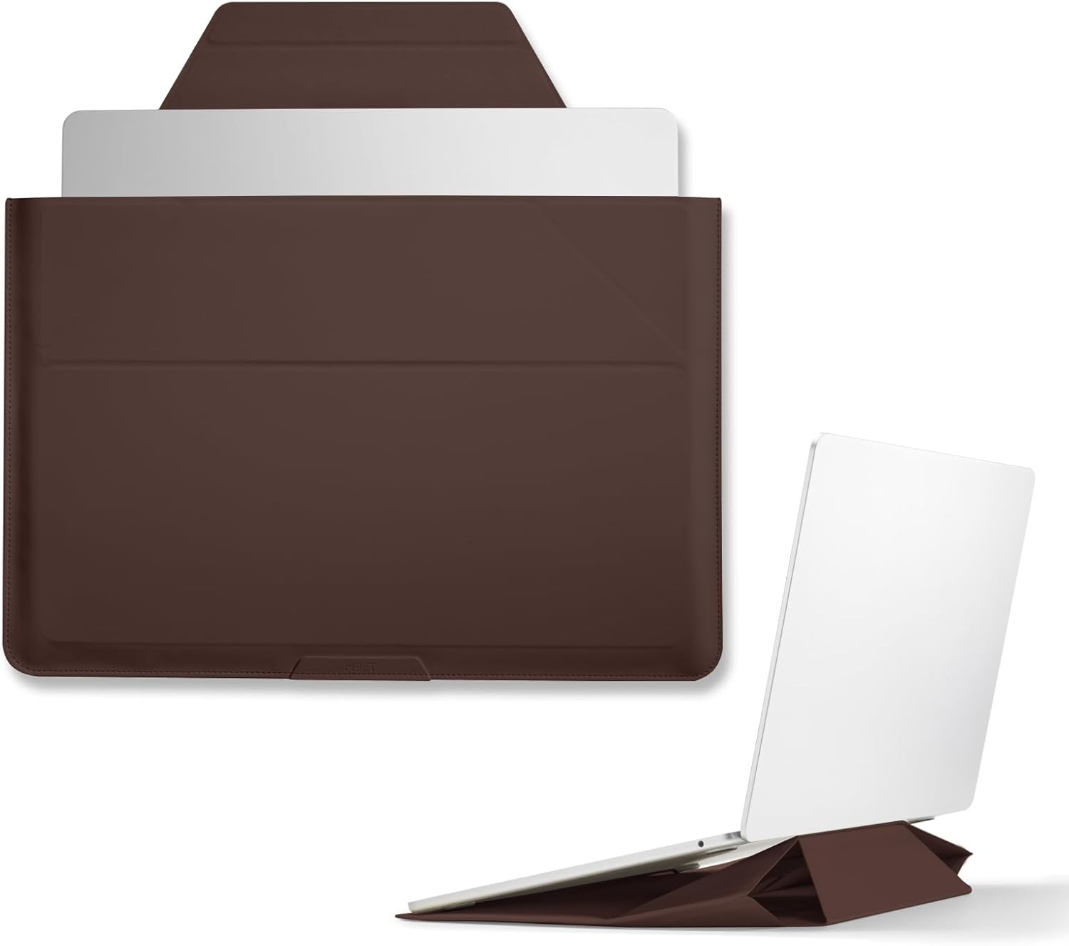 14" Laptop Sleeve with Stand & Smart Storage | Portable, Slim Design for Work |