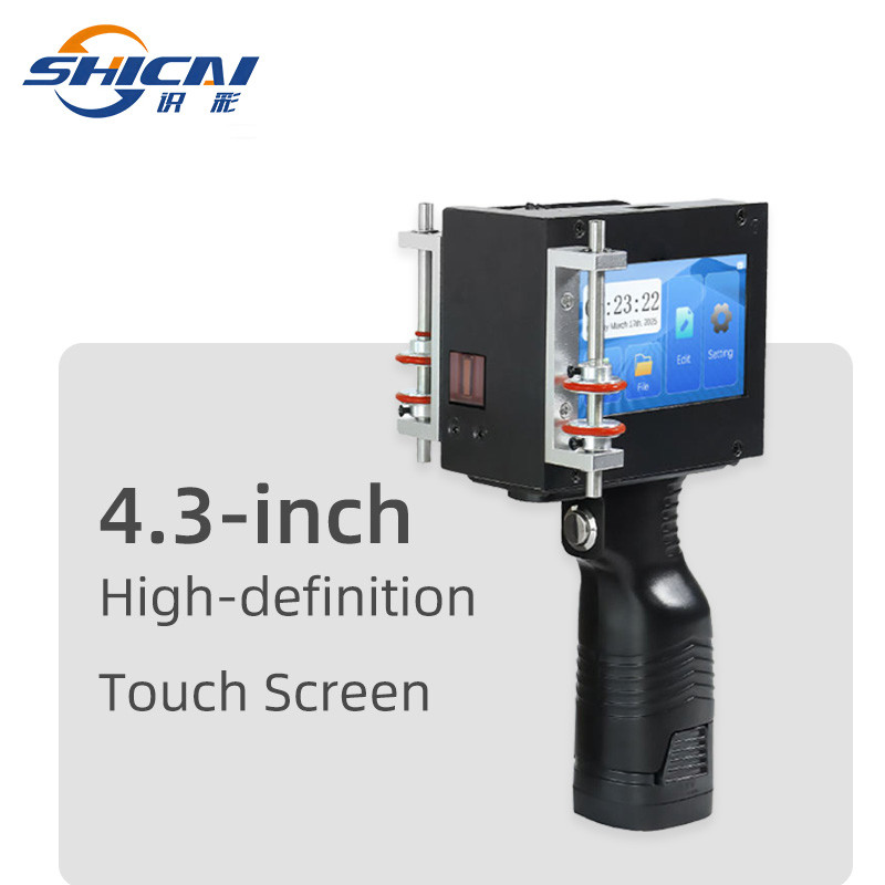Portable Inkjet Coder for Corrugated Conduit Date Batch Number Marking