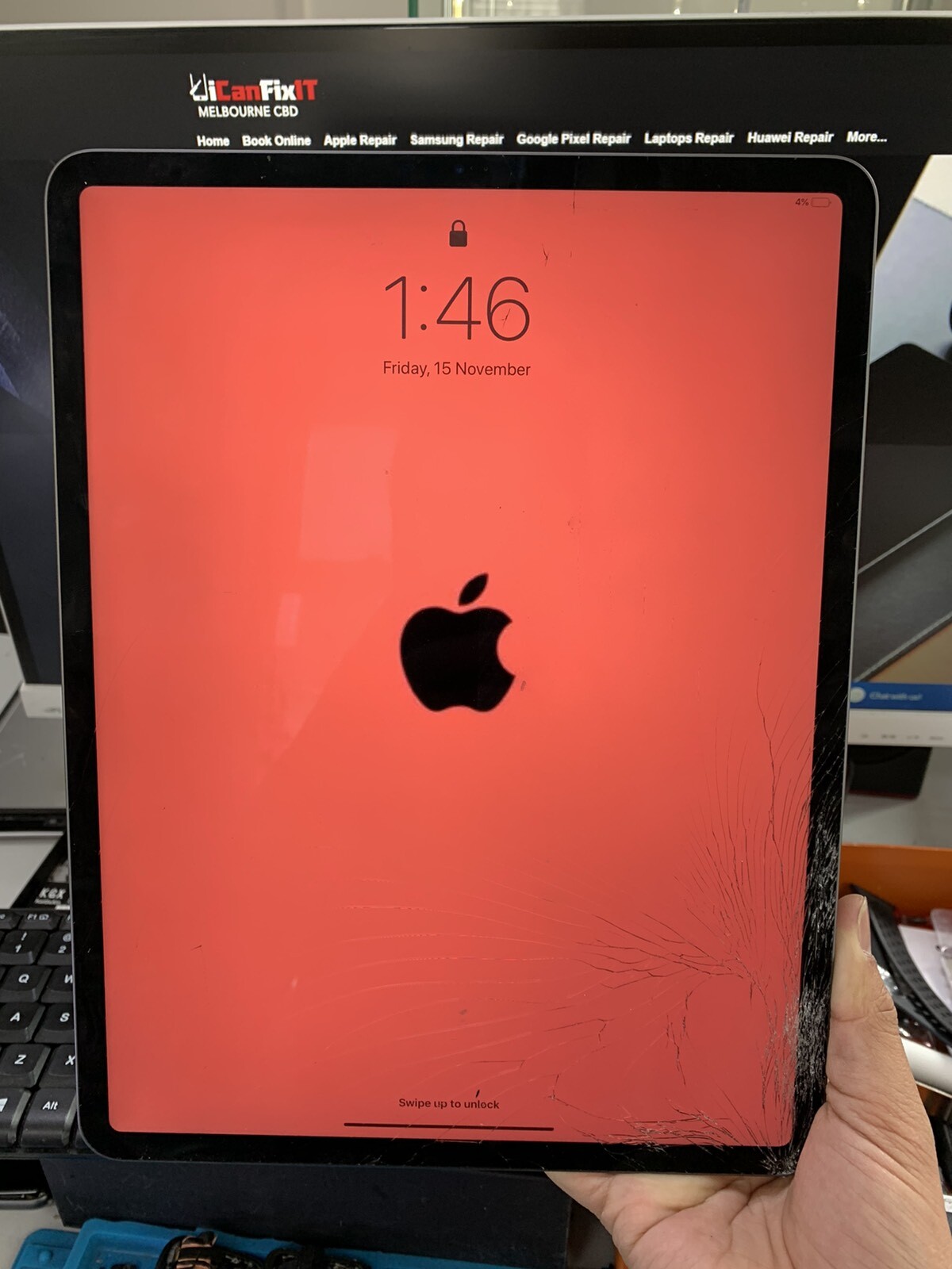 iPad Pro 12.9 5th Screen Repair Glass Replacement - LCD Must Work - By Mail-in