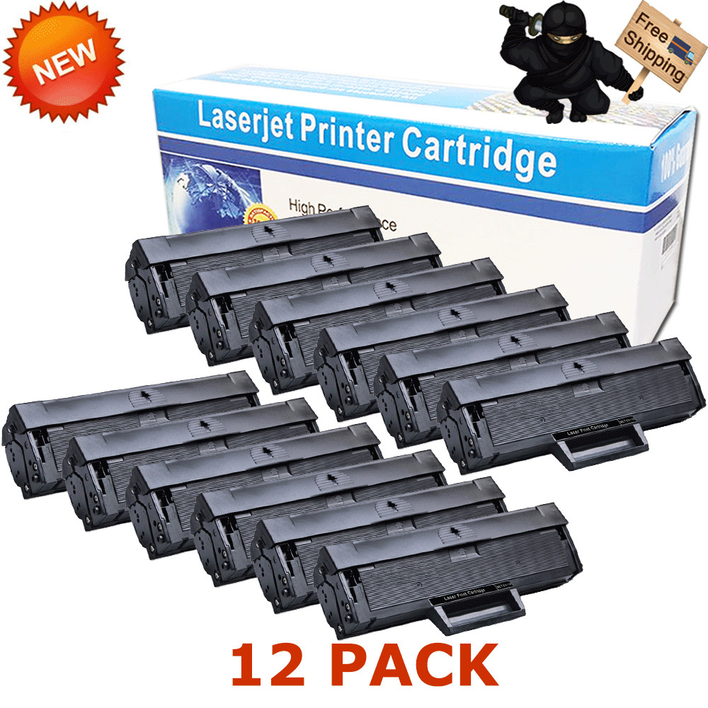 12PK MLT-D111S Toner Cartridge For SAMSUNG Xpress SL-M2020W SL-M2070W SL-M2070FW