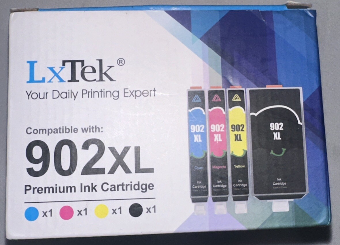 Compatible Ink Cartridge Replacement for HP 902XL Ink Cartridges Combo Pack, ...