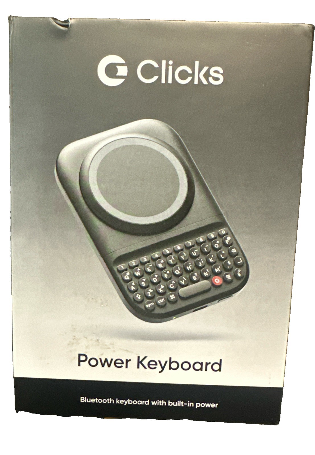 🔥Clicks Power Keyboard - MagSafe Qi2 Wireless Bluetooth 9 Devices 2300mAh Onyx