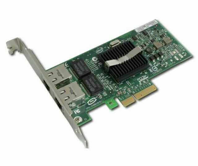 Dell Intel i350 Dual Port 1GB 100BASE-T Ethernet Network Card Full Height V5XVT
