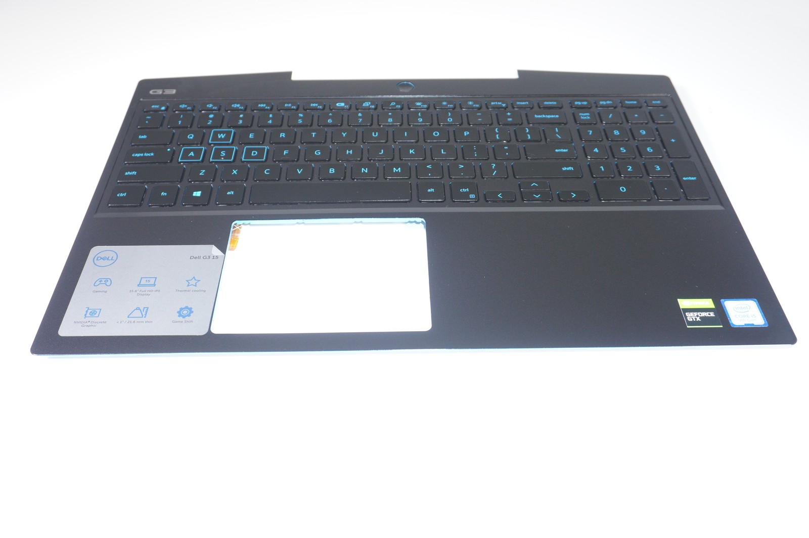 Compatible with 0JP6X Dell US Palmrest Keyboard I3590-5968BLK-PUS G3590-7957 ...