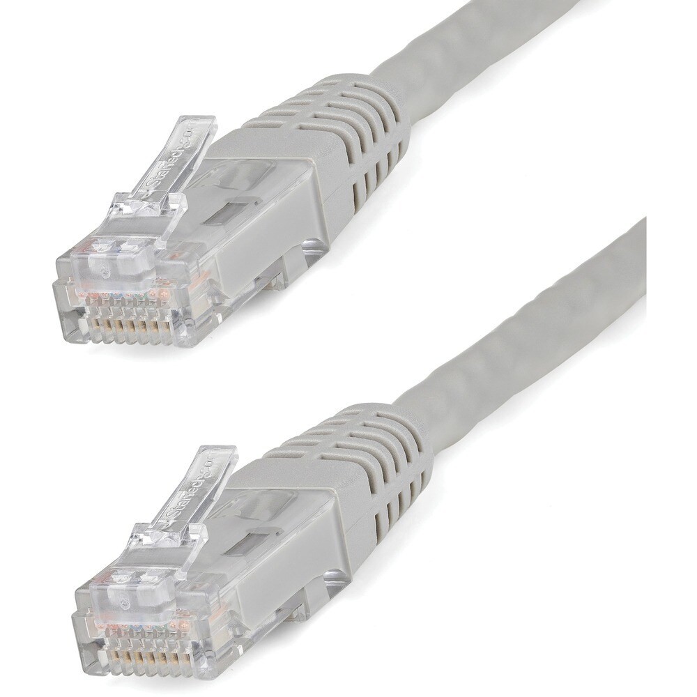 Startech C6PATCH10GR 10ft CAT6 Ethernet Cable 10 Gigabit Molded RJ45 650MHz