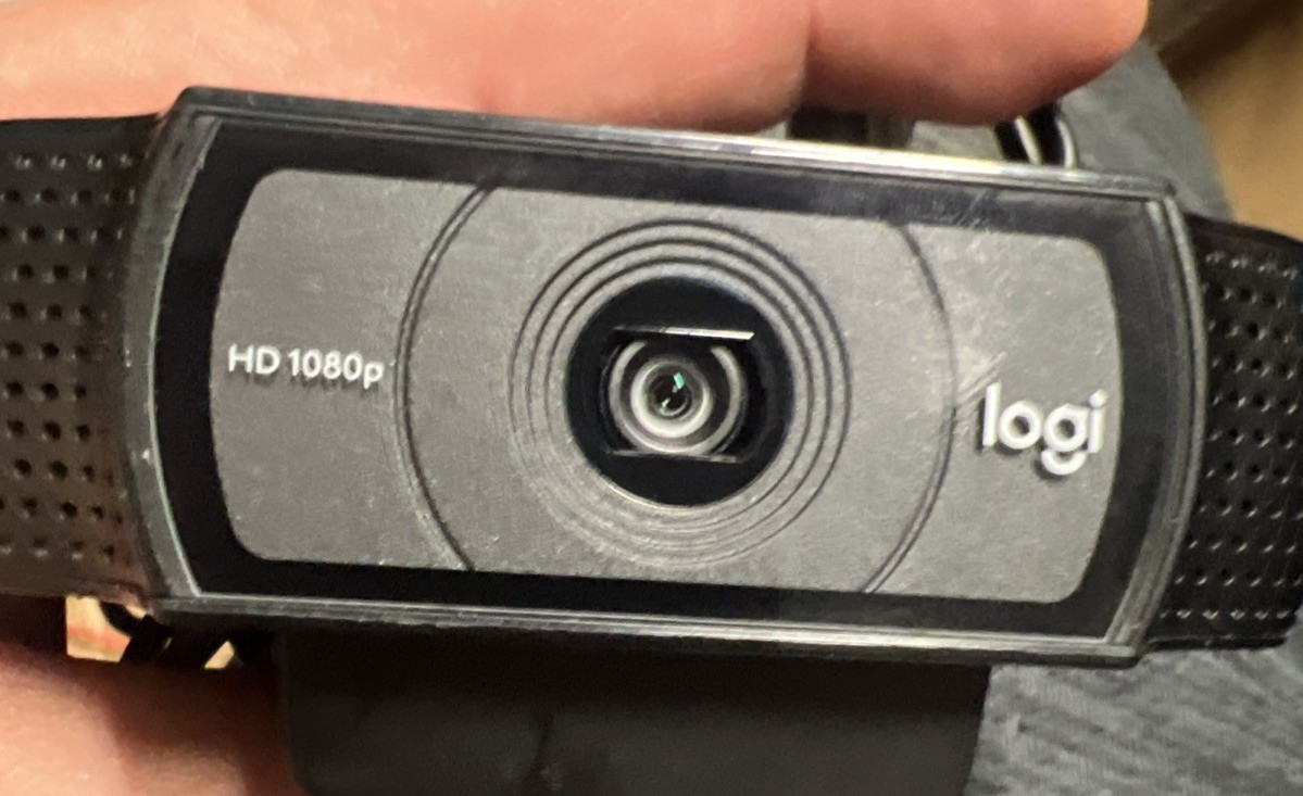 Logitech V-U0028 Webcam  1080P Full HD Good condition 