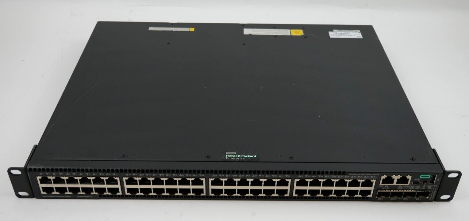 HPE FlexNetwork 5510 JH146A 48-Ports 48G SFP+ 4SFP Rack Mountable Network Switch