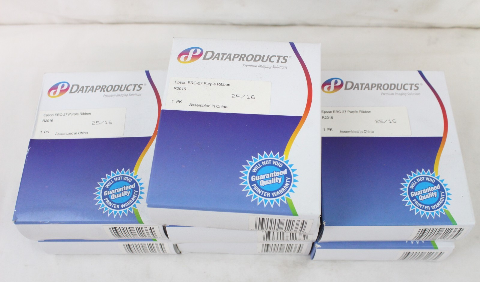 7 New ERC-27 Purple Ribbon Cartridge R2016 Dataproducts for Epson Printer