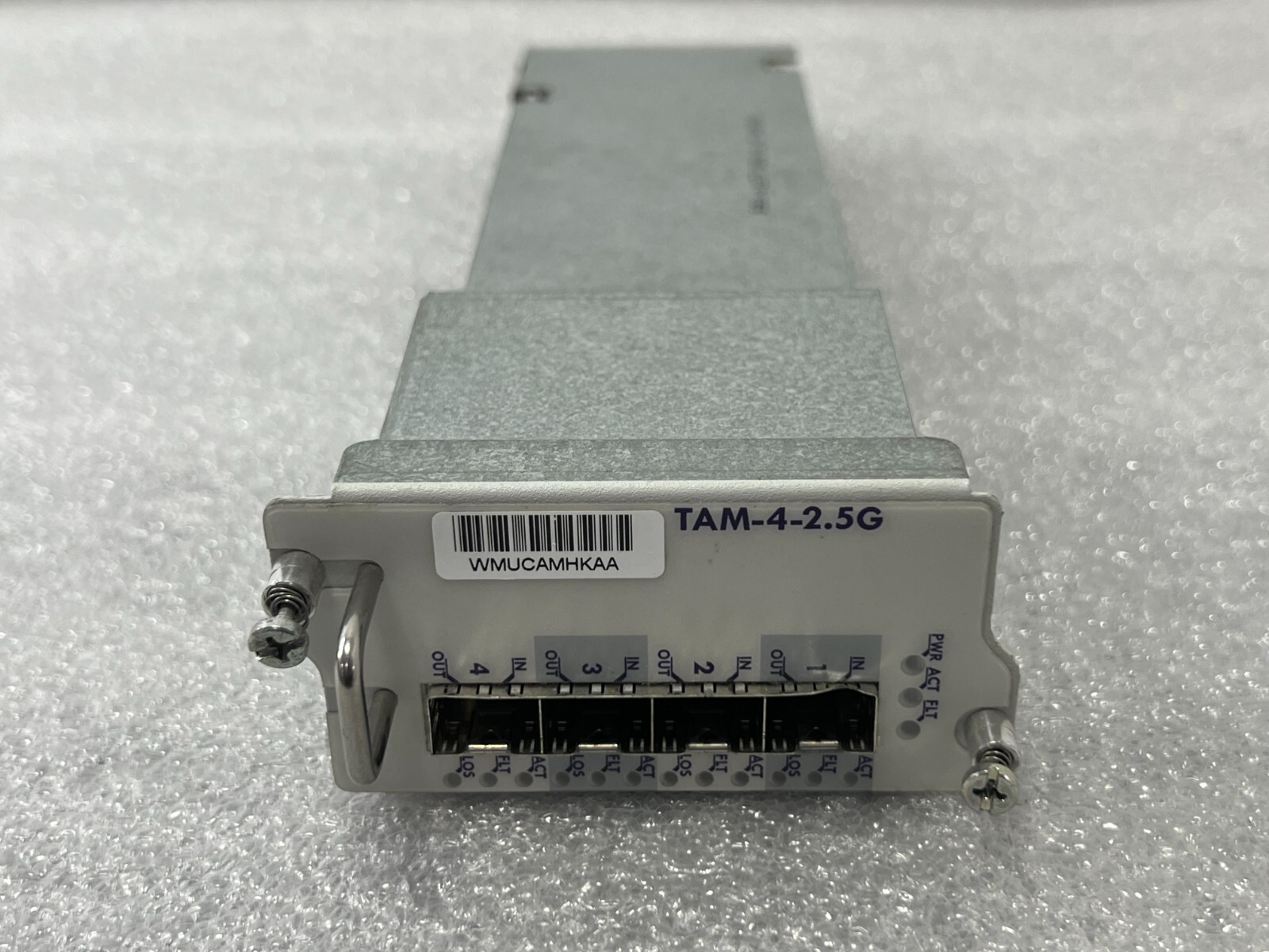 INFINERA TAM-4-2.5G-A 4 port Module WMUCAMHKAA NICE DEAL, 🚚FREE SHIPPING 🚚