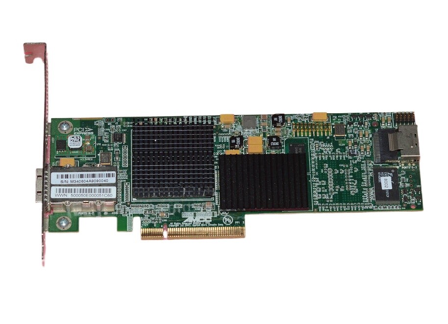 AMCC 3 Ware 9690sa-4i4e 4-Port 3gb SATA SAS RAID Controller PCI-E x8 700-3406-01