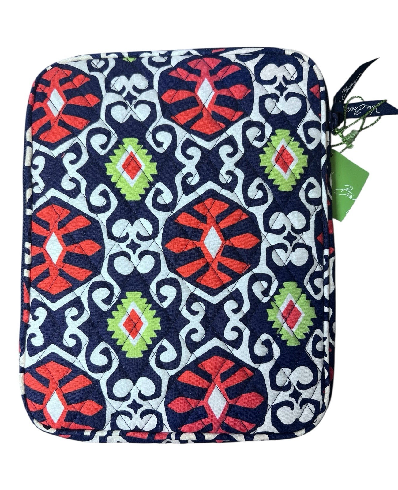 Vera Bradley NEW Quilted Sun Valley Tablet Sleeve iPad, E-Reader Case 8" x 10"