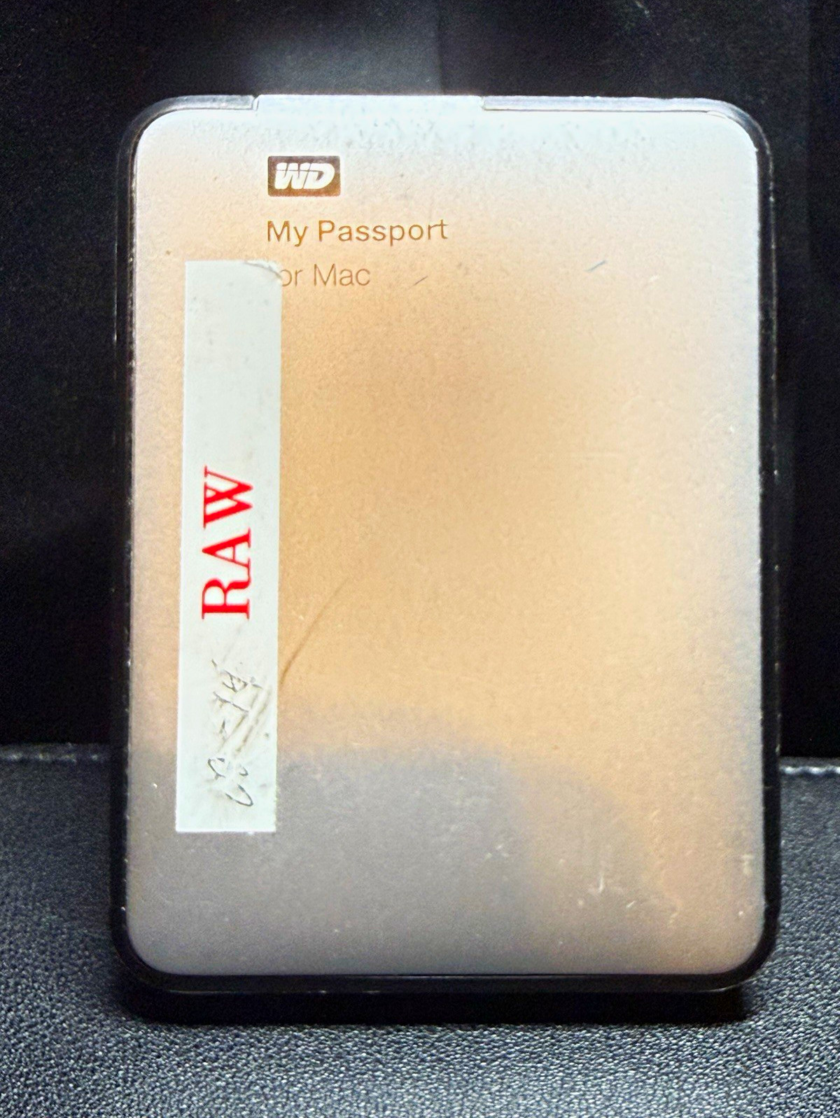 Western Digital WD My Passport for Mac USB External Drive, Silver/Black