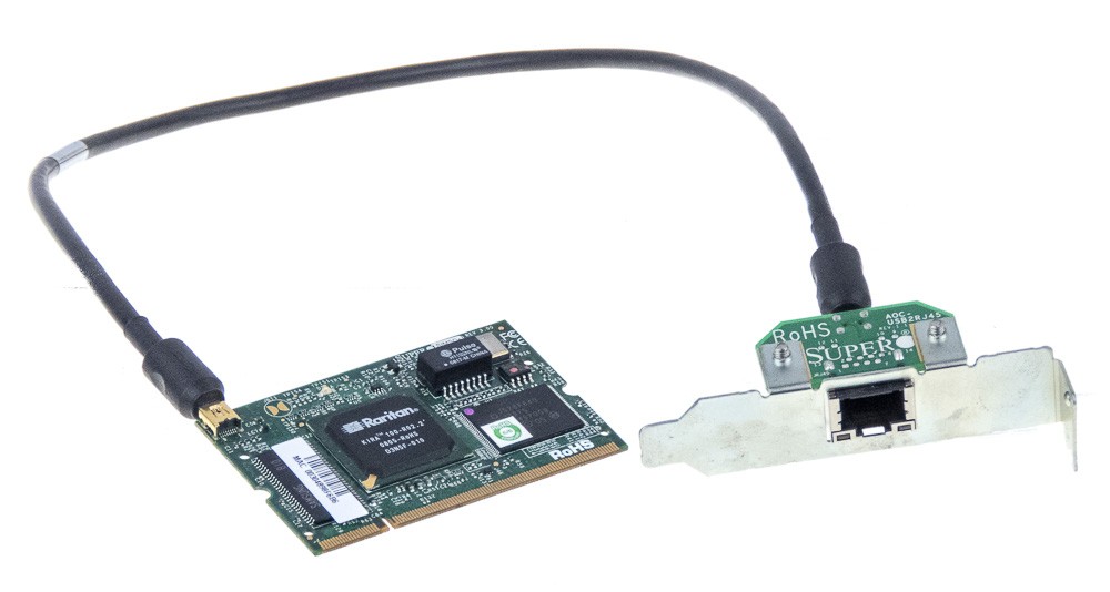 SUPERMICRO AOC-USB2RJ45 + CBL-0165L + AOC-SIMSO+