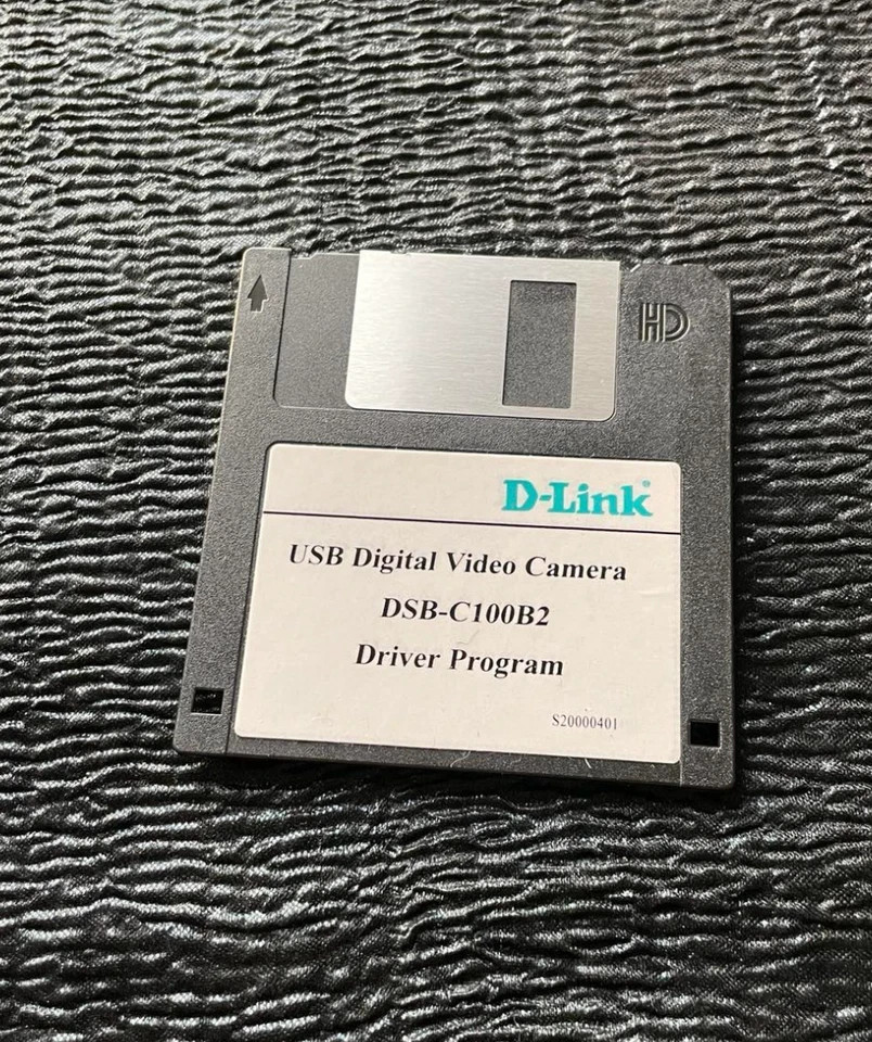 D-Link USB Digital Video Camera DSB-C100 Driver Program ONLY Vintage