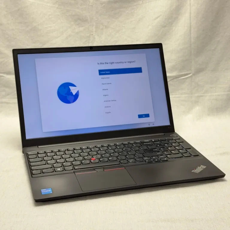 Lenovo ThinkPad E15 Gen 2 15.6" FHD i5-1135G7 16GB RAM 256GB NVMe Win11P NO A/C