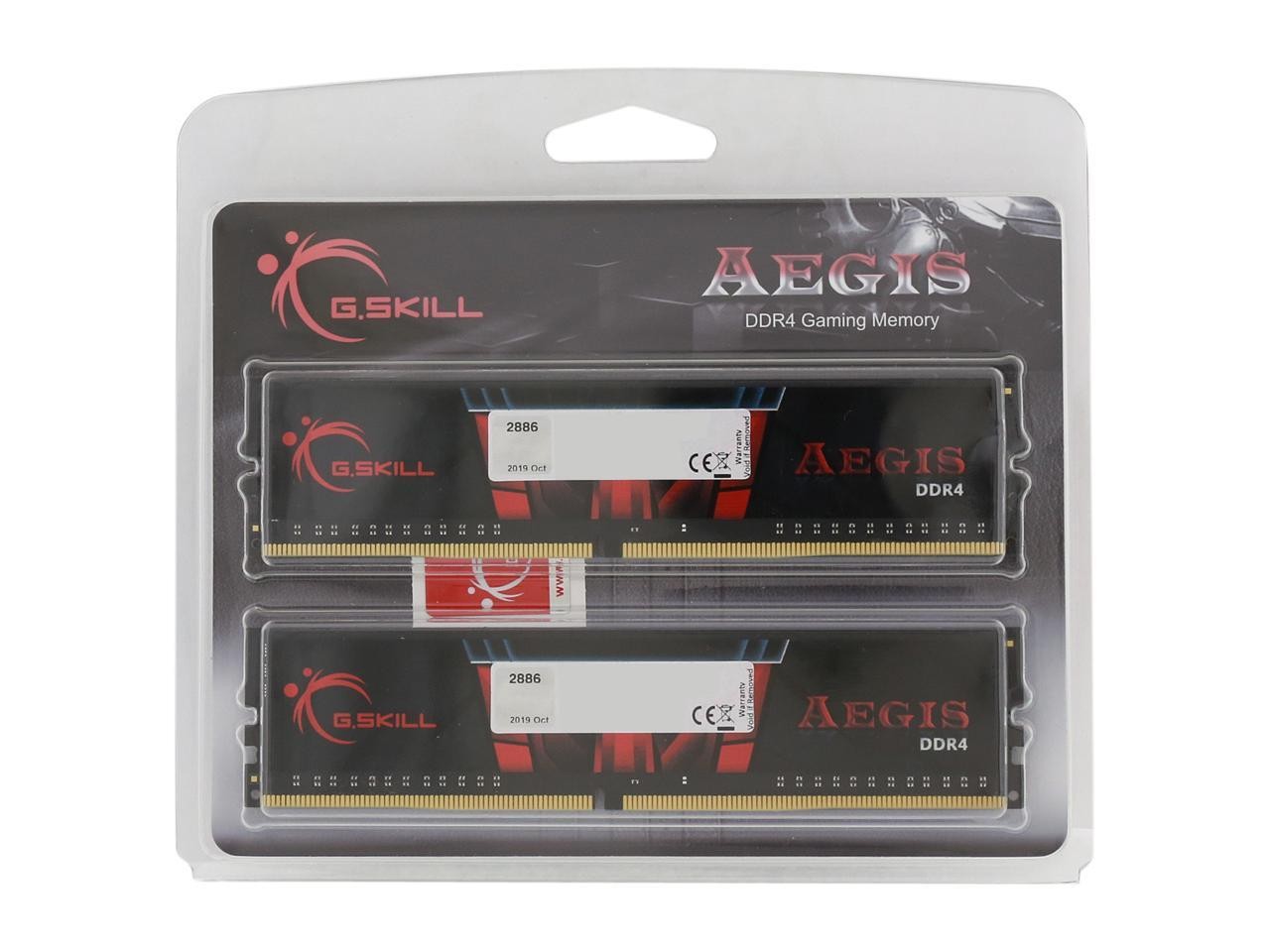 Aegis 32GB (4 x 8GB) DDR4 3200 (PC4 25600) Memory Kit Model G.SKILL