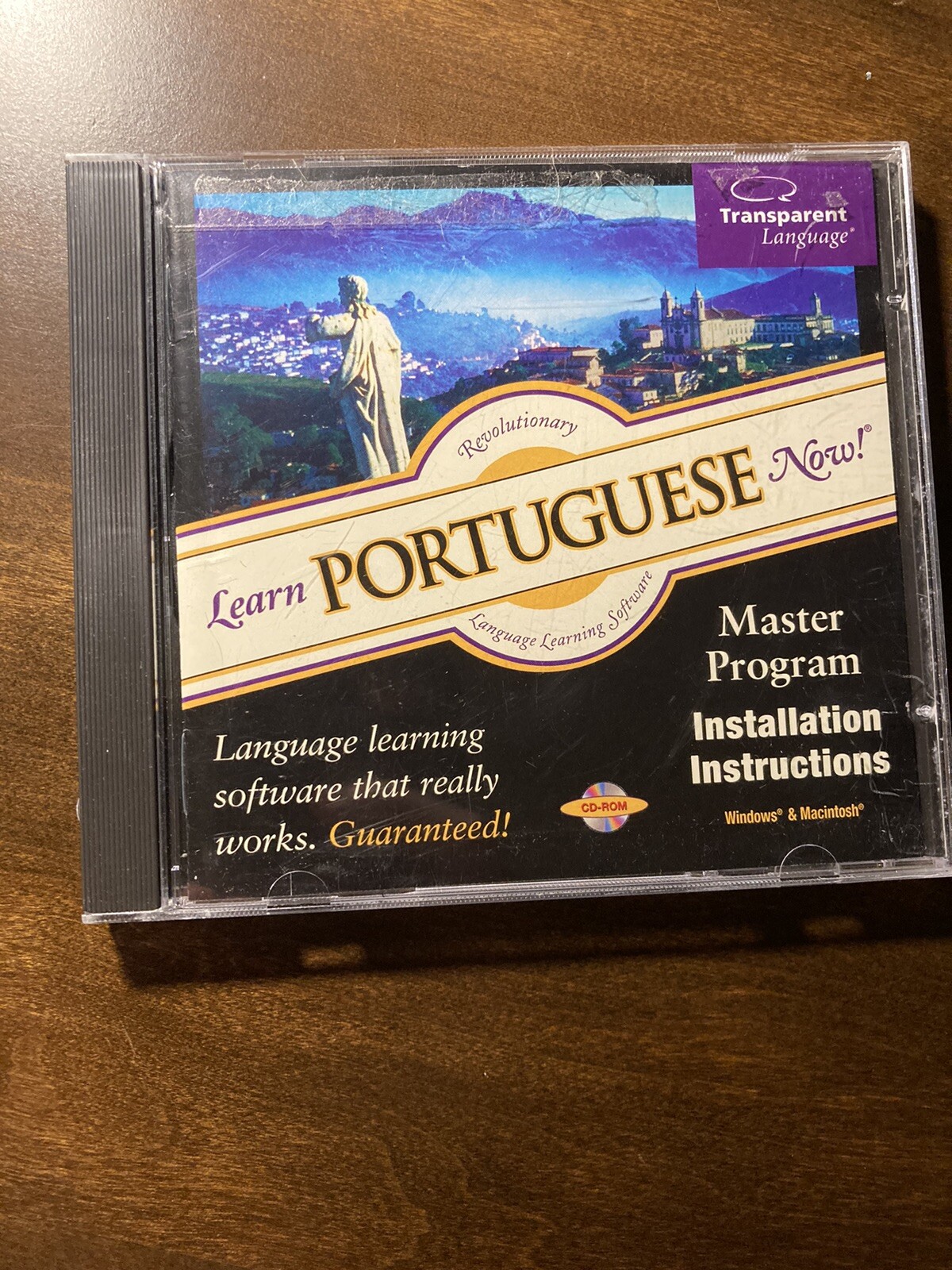 Transparent Language Learn Portuguese Now CD-ROM Master Program 7.0 VTG 1999