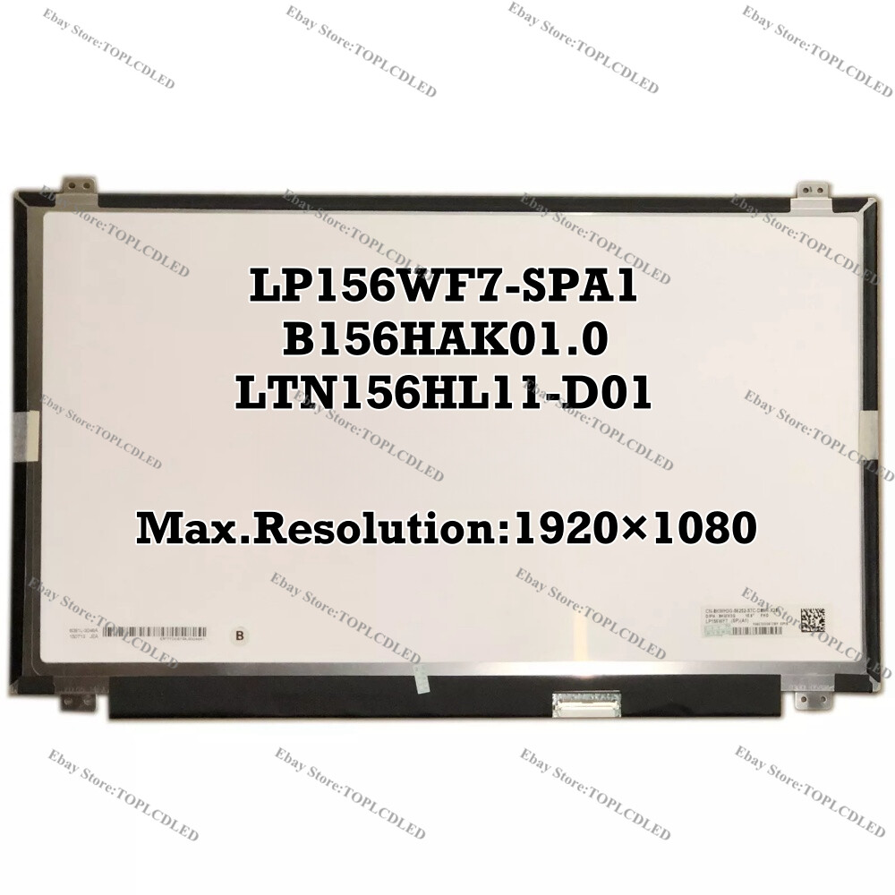 LP156WF7-SPA1 Fit B156HAK01.0  15.6" FHD Screen LCD Display  Touch