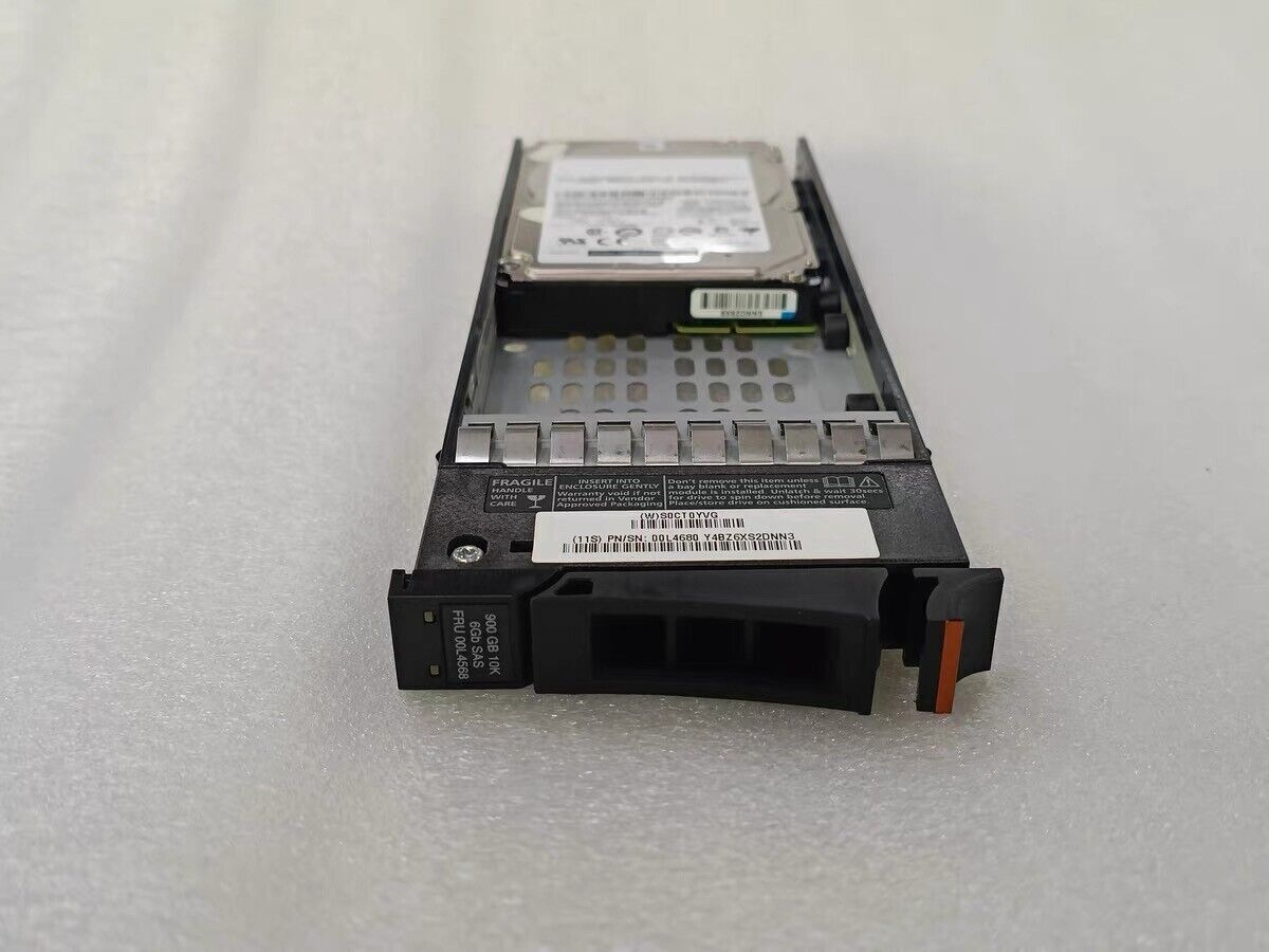 IBM 900GB 00Y2684 SAS 00L4568 6GBPS RPM 2.5" SFF 10K V7000 Hard Drive HDD