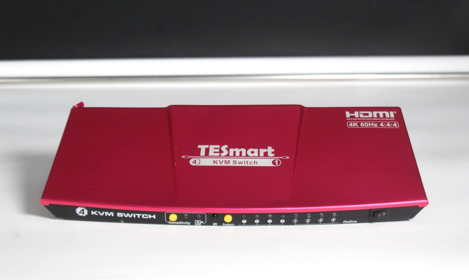 TESmart HDMI 4k 60Hz 4:4:4 HKS0401A1U KVM Switch