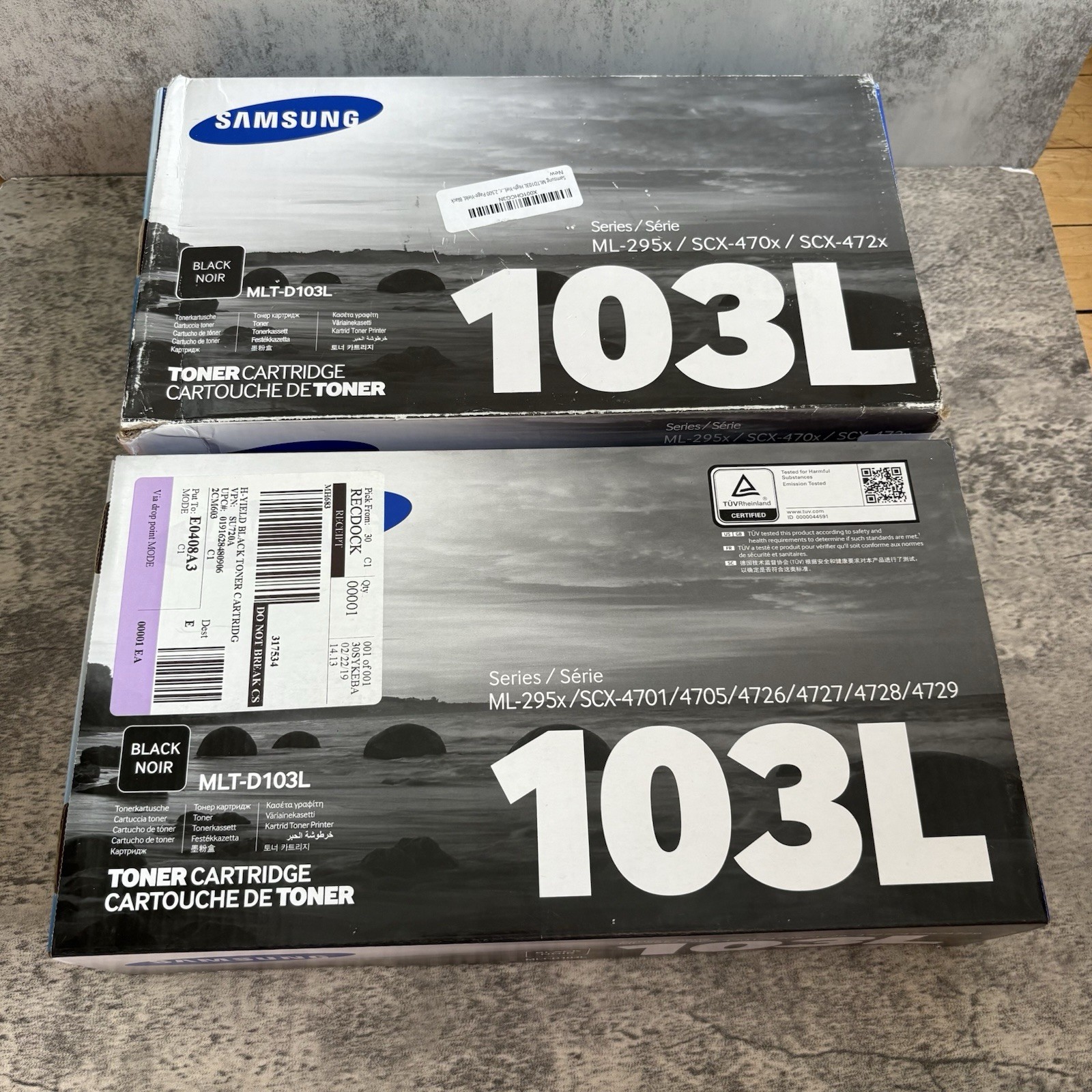 Samsung MLT-D103L Black High Yield Toner NIB Genuine OEM Retail Box
