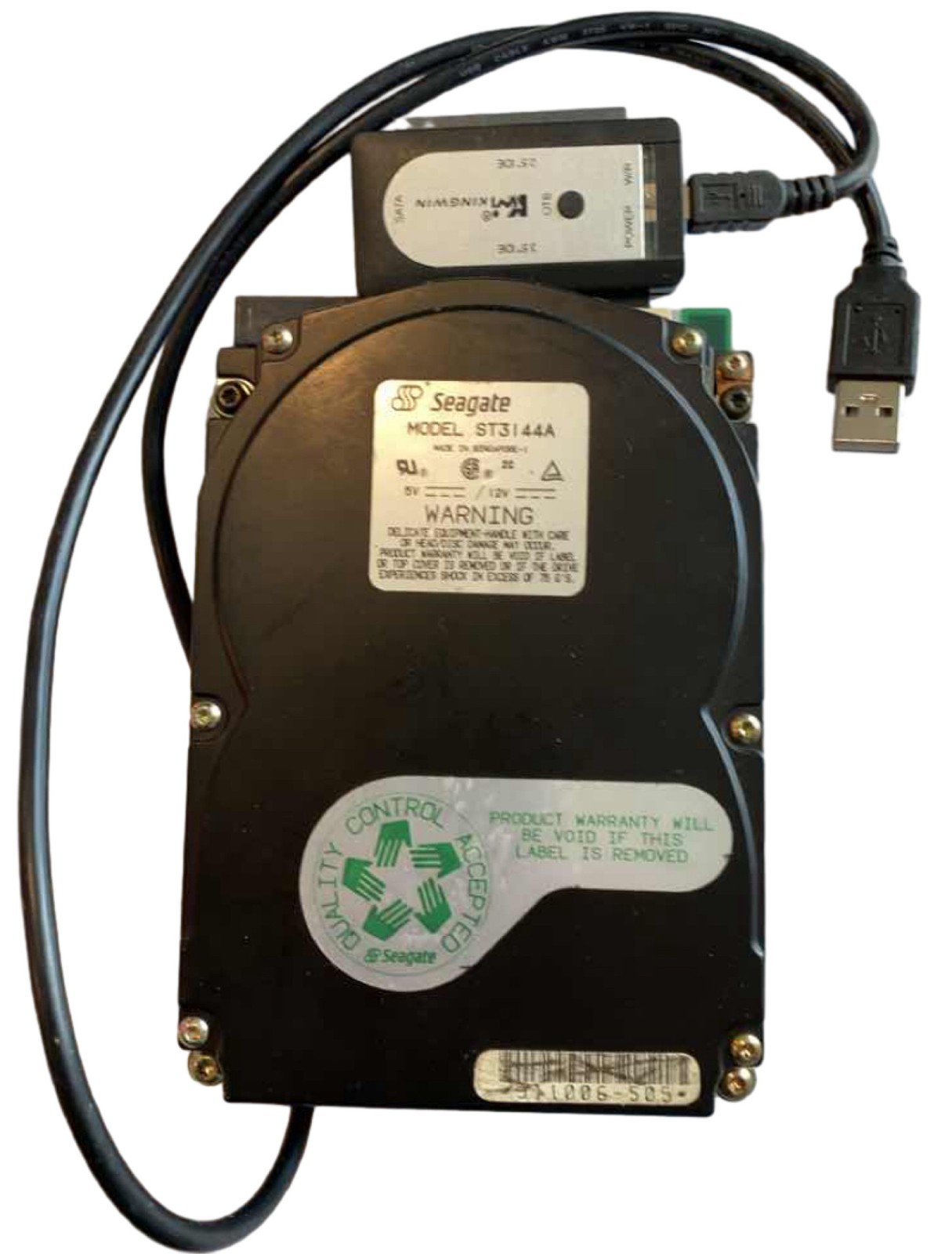Seagate ST3144A 130MB 3.5-inch IDE Desktop Hard Drive