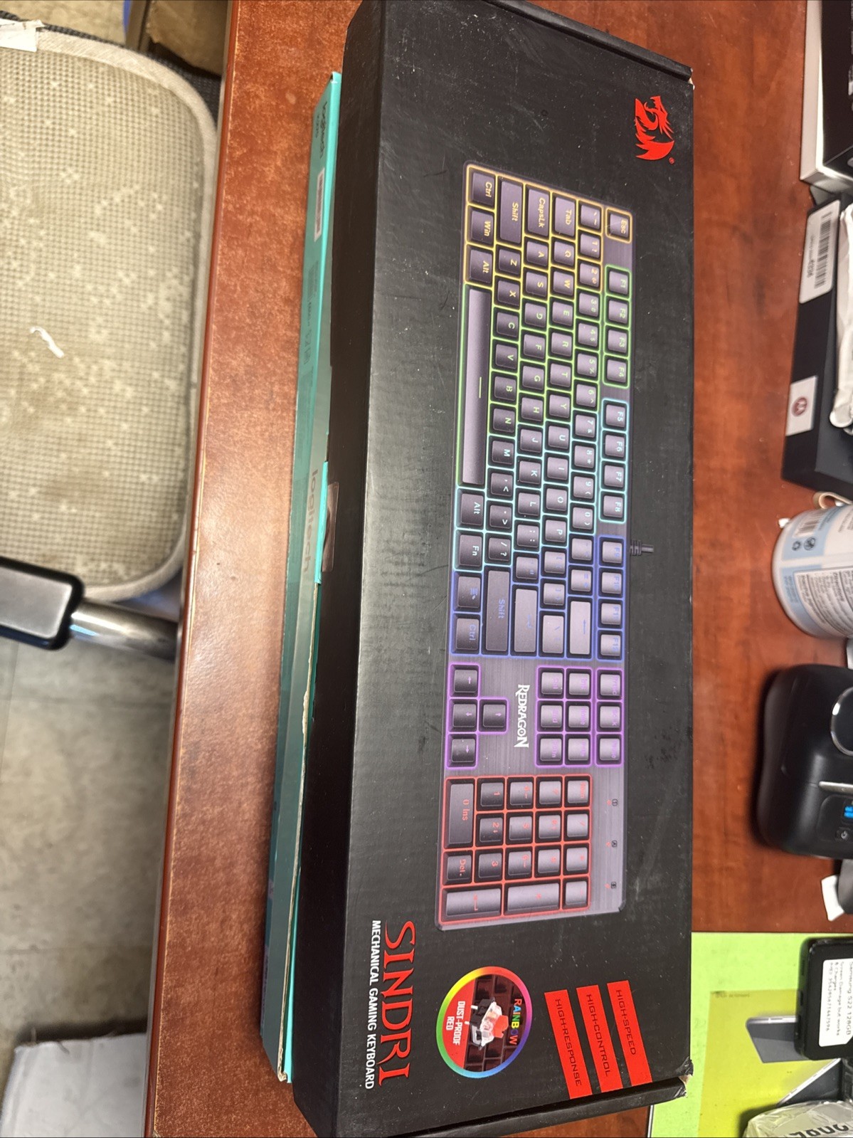 Redragon Sindri Mechanical Gaming Keyboard LED Backlit, Wired, Black