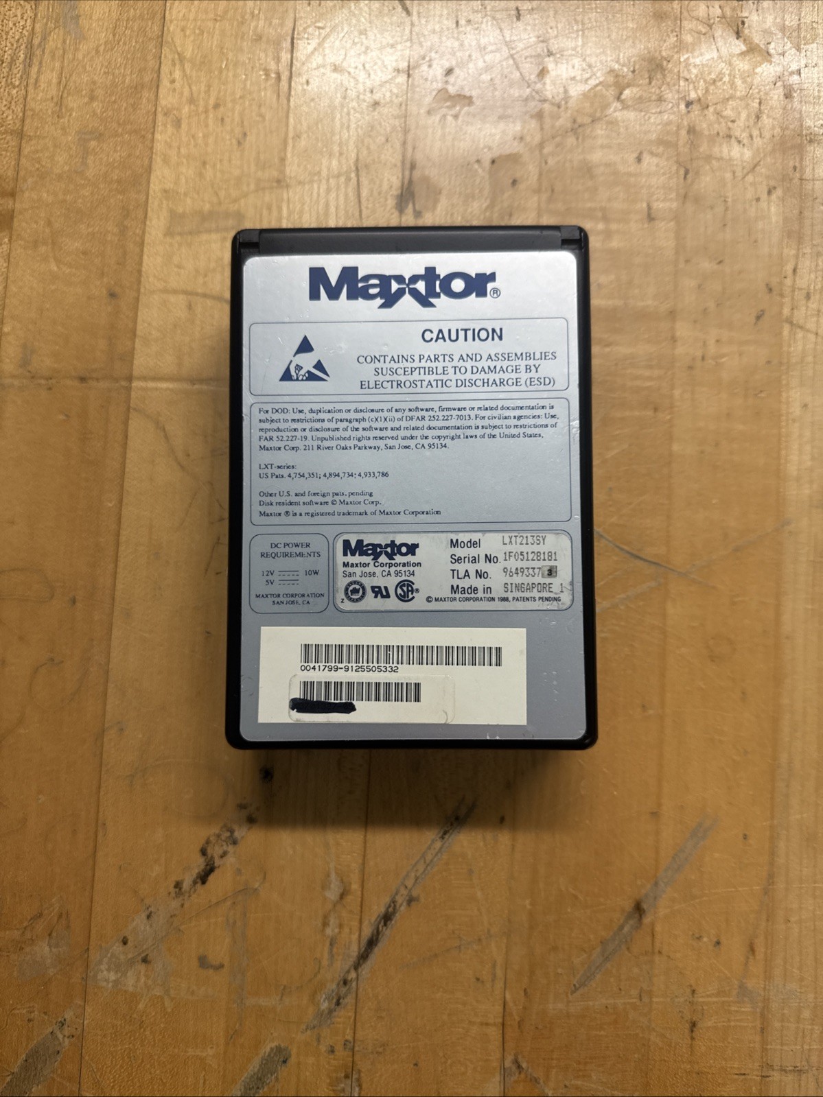 Maxtor LXT340SY Vintage HDD Drive 3.5"