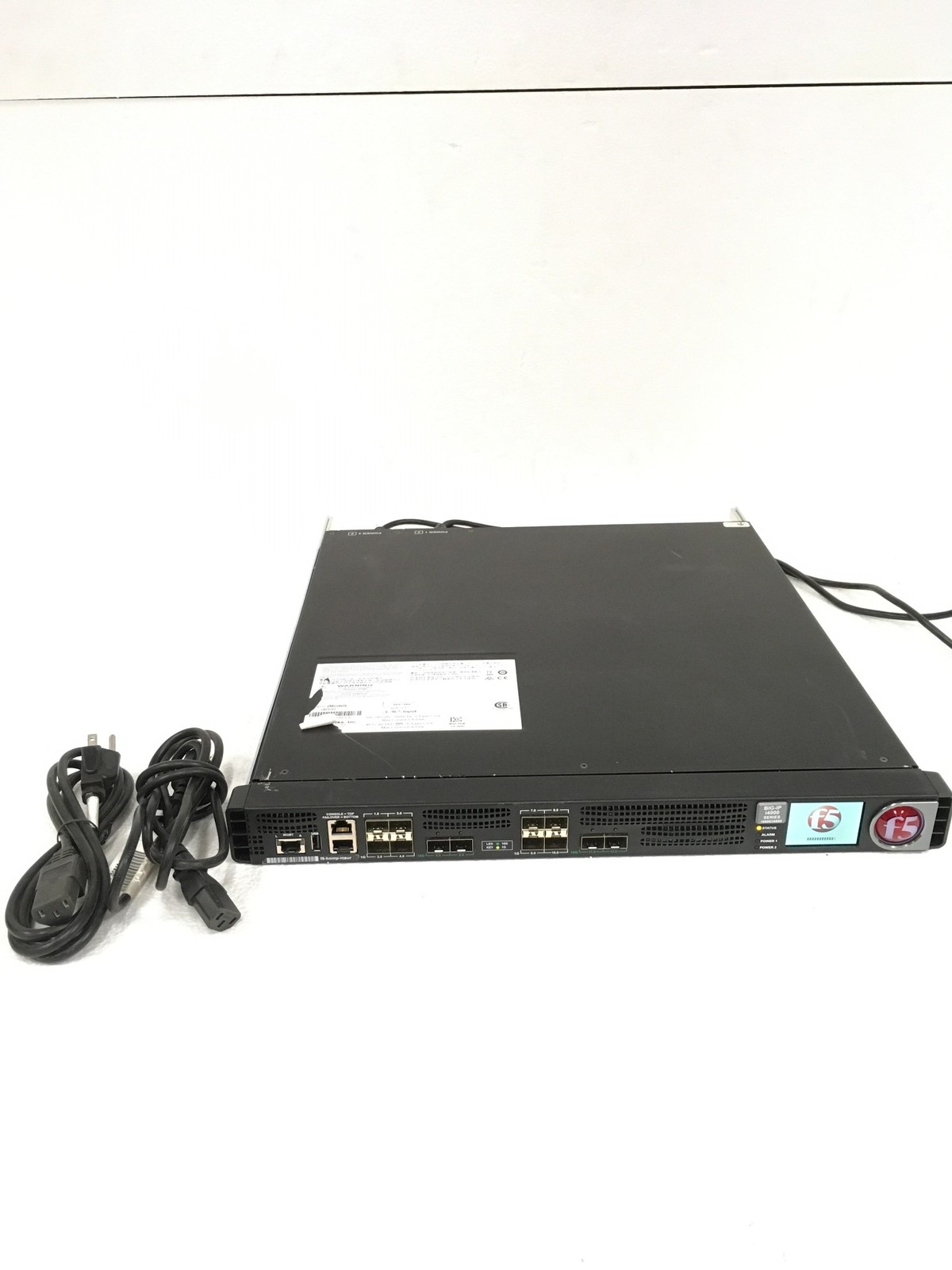 F5 BIG-IP i4000 Series i4600/i4800 Load Balancer Dual PSU NO HDD WORKS 