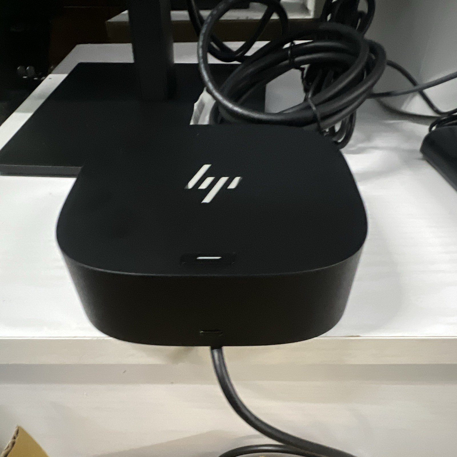 HP USB-C Docking Station w/ USB-A DisplayPort RJ-45 Ethernet, Black