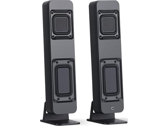 DROP BMR1 Nearfield Monitors Balanced Mode Radiators PC Speakers Black