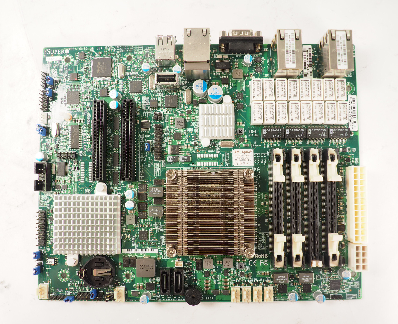 X9SKV-1125 Supermicro Server Motherboard Intel 8903 Chipset Socket 