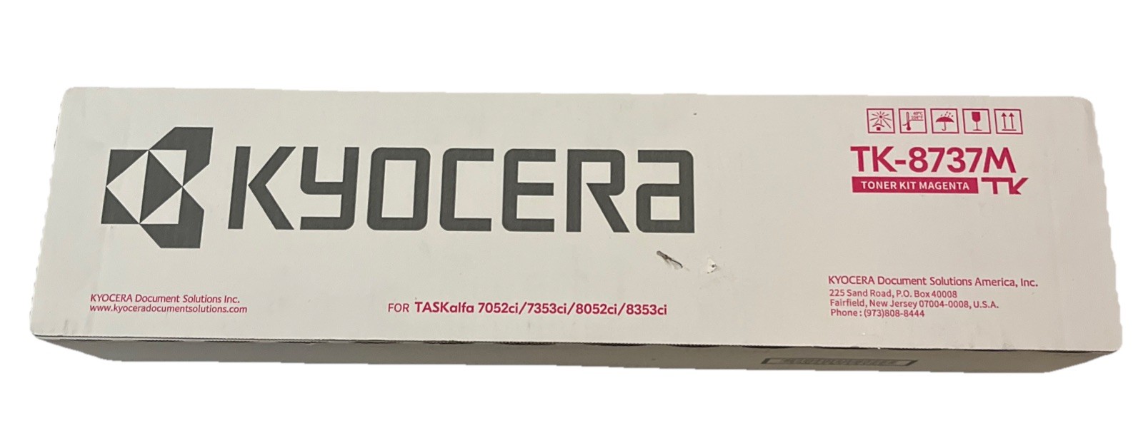 GENUINE KYOCERA TK-8737M TONER KIT Magenta - NEW SEALED -  