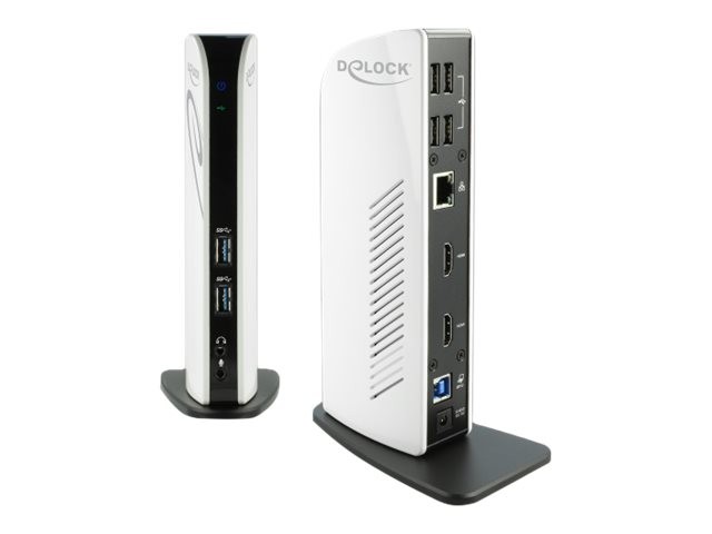 Delock USB Dockingstation Dual HDMI Full-HD Charging/Docking Station 87771