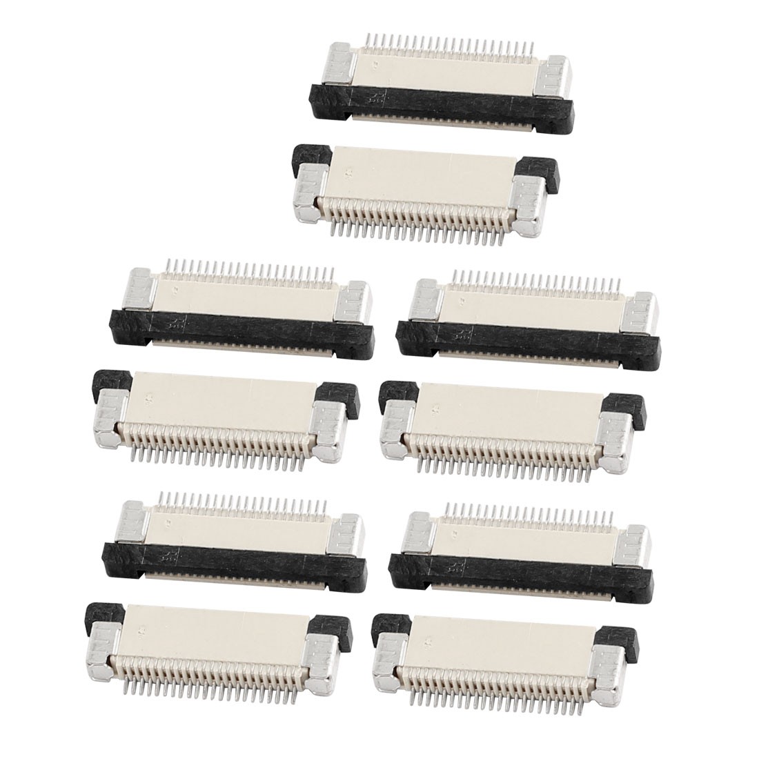 10Pcs Bottom Port 22Pin 0.5mm Pitch FFC FPC Ribbon Sockets Connector
