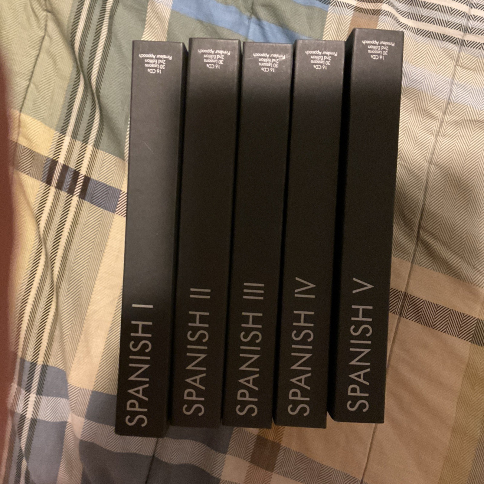 Pimsleur Approach Gold Edition Spanish Levels 1-4 I, II, III, IV, V