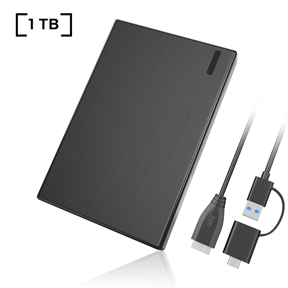 1TB External Hard Drive, USB 3.0 2.5"HDD, Portable Hard Disk Drive