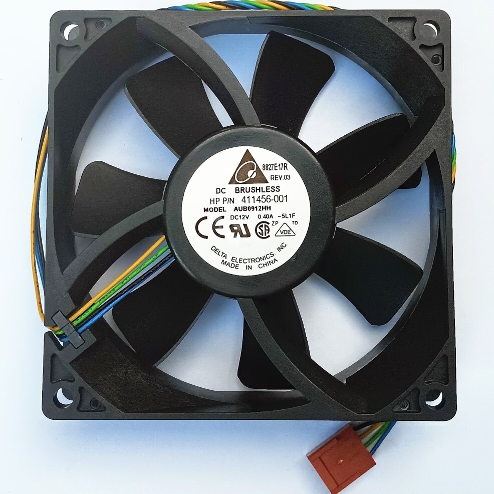 New Delta Fan 4-line Temperature Control  9025 9225 9cm Aub0912hh 12v 0.40a
