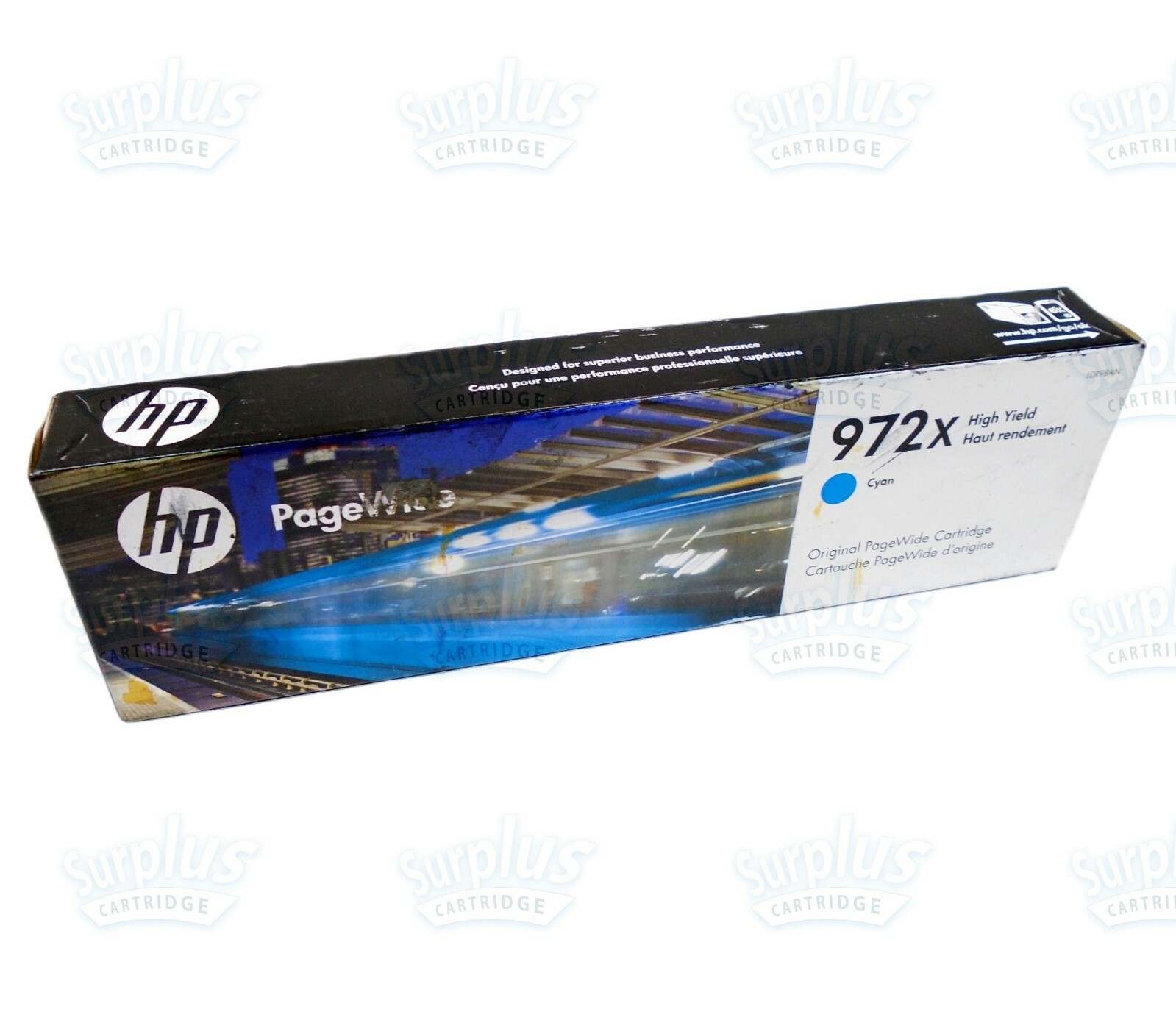 Genuine HP 972X High Yield Cyan Ink PageWide 577z 477dn 552dw 577dw 452dw 