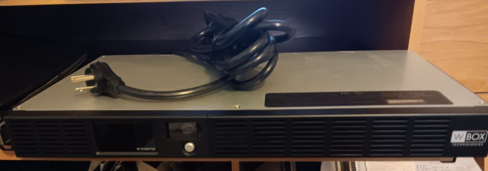 WBox Technologies 0E-RCKMT700 Battery Back up UPS 700VA / 400W Line Interactive