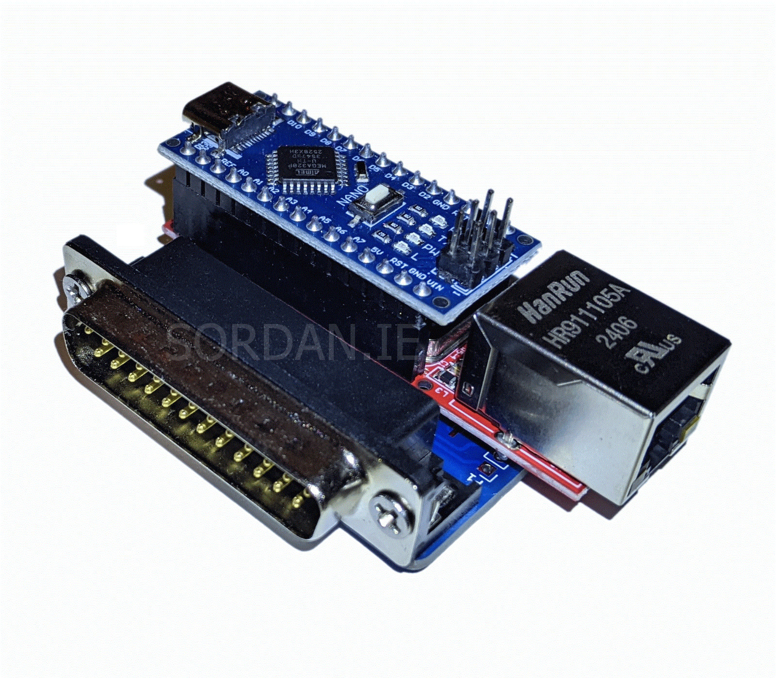 Amiga Plipbox Internet Ethernet Adapter Paraller Device Amiga 500 600 1200 2000