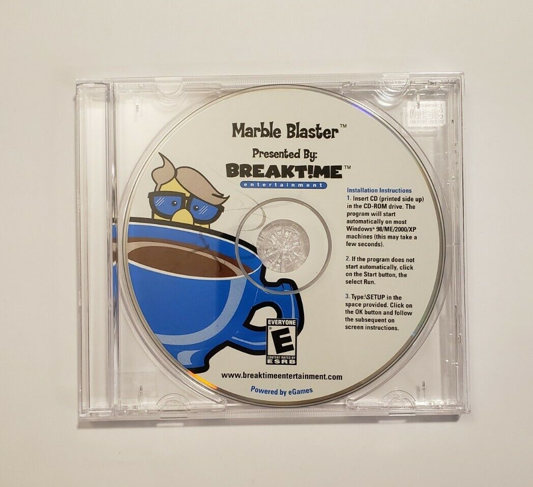 Marble Blaster (Vintage PC CD-ROM)